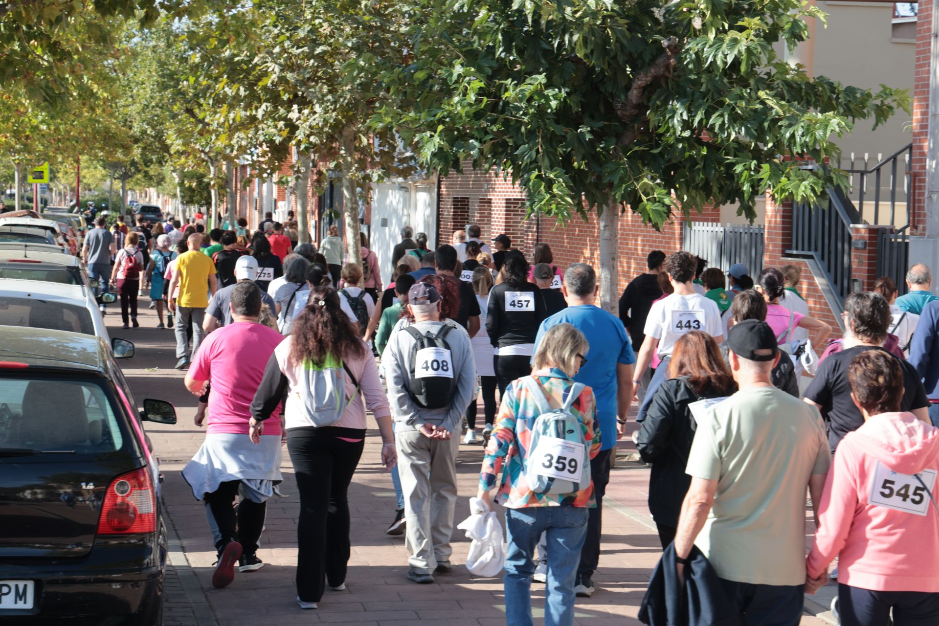 IV Marcha a favor de las personas con daño cerebral adquirido en Valladolid