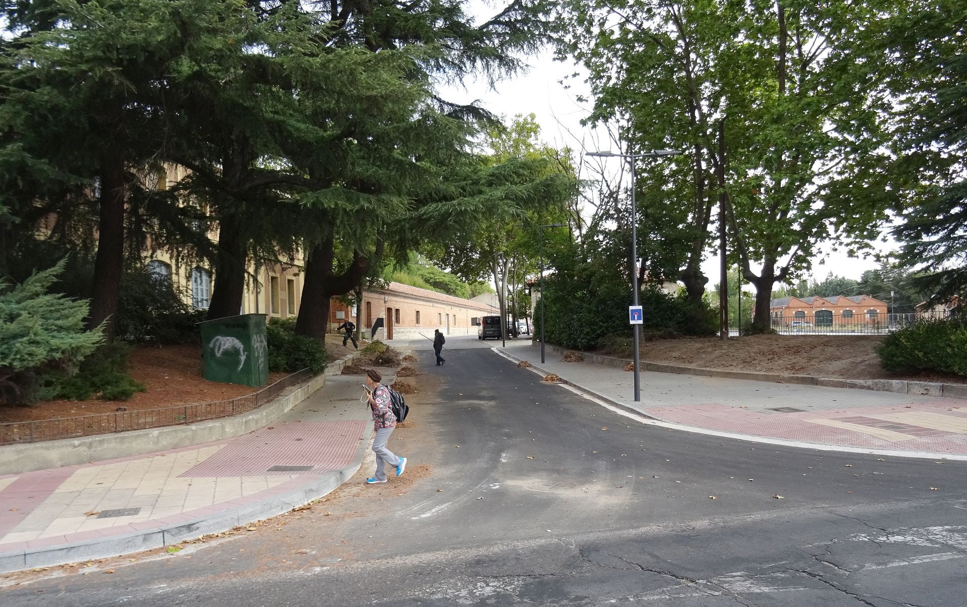 Obras en la calle Canal de Valladolid