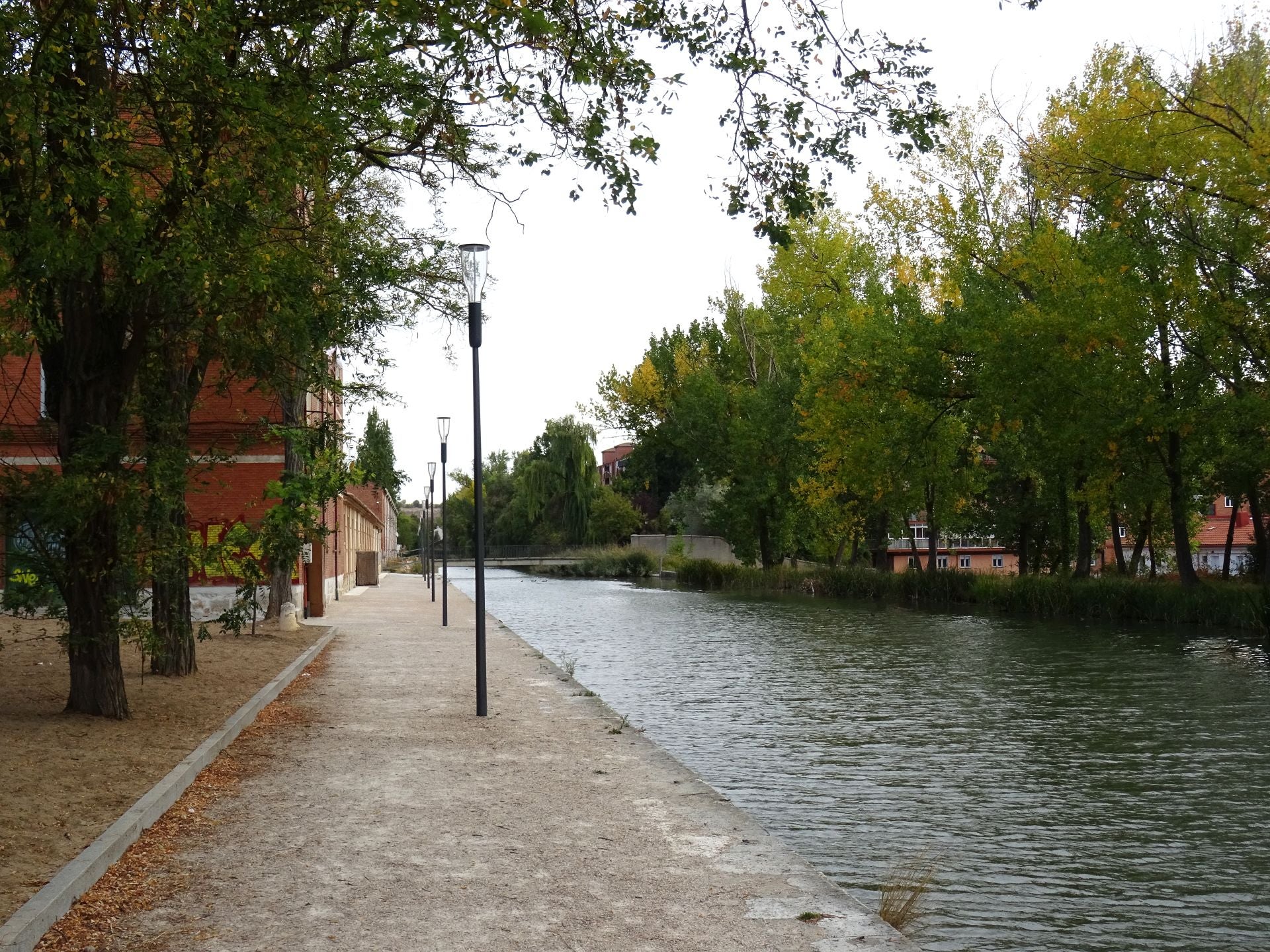 Obras en la calle Canal de Valladolid