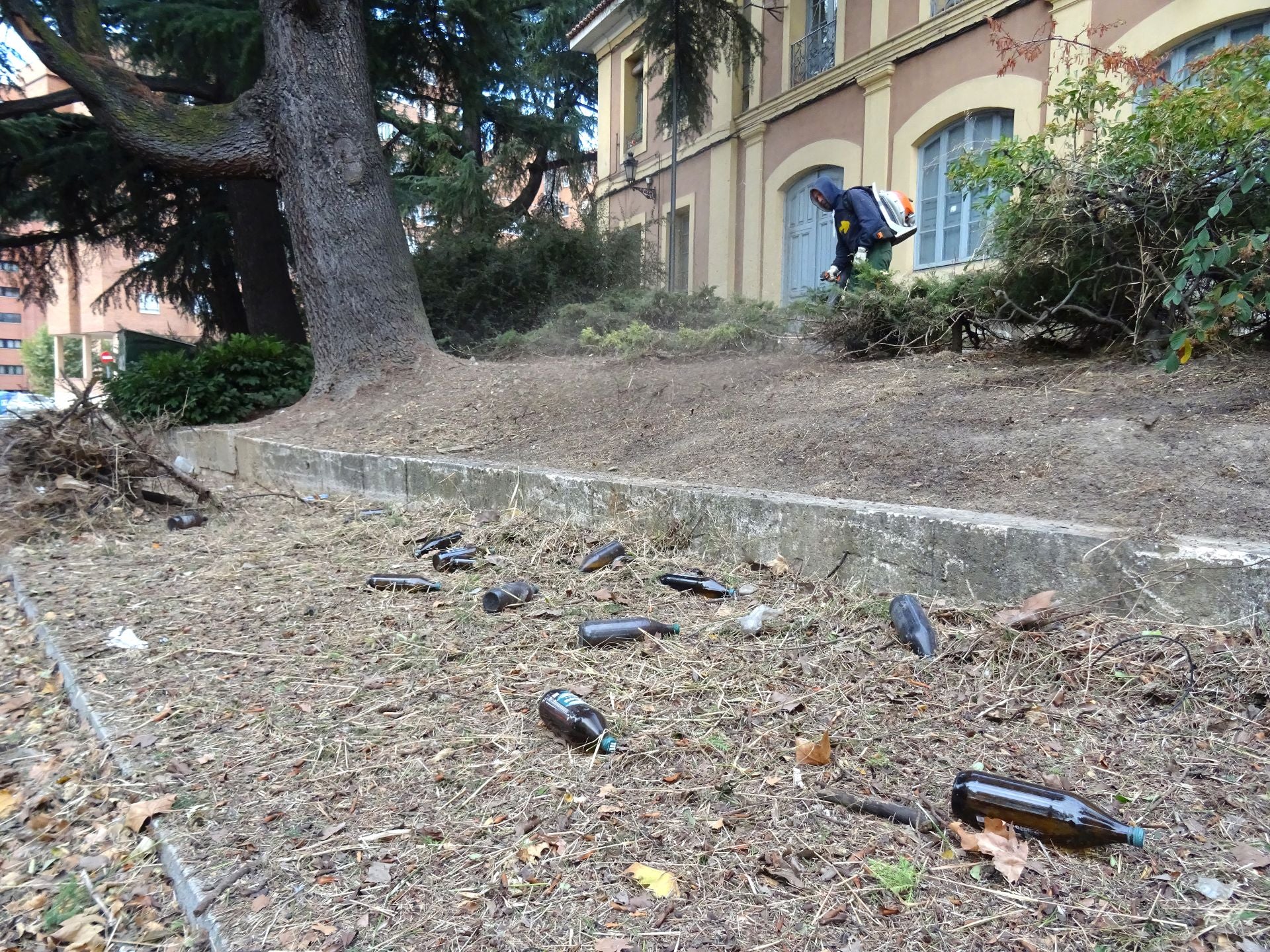 Obras en la calle Canal de Valladolid