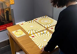 Carteles de la 70ª edición de la Seminci, en el Teatro Calderón.