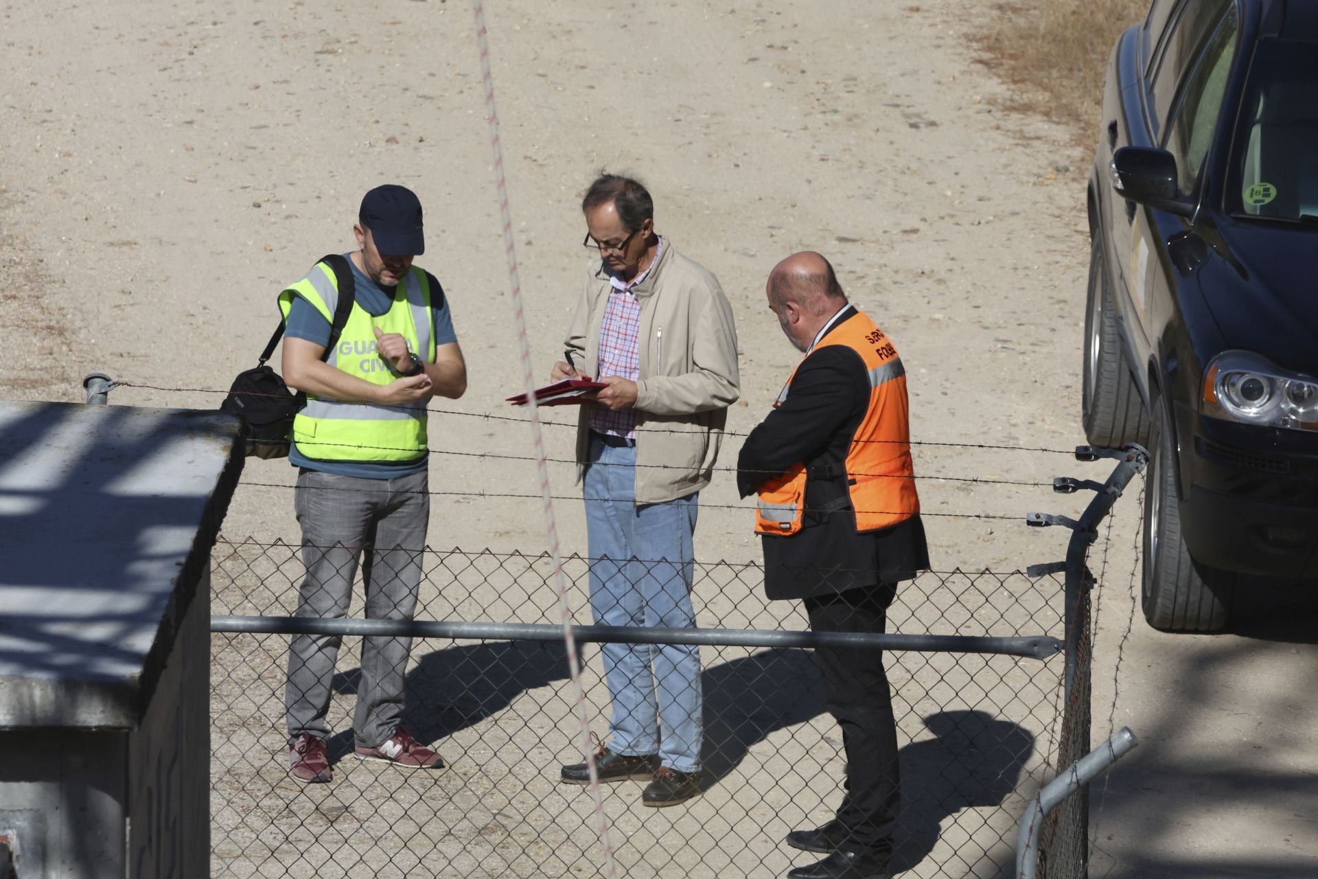 Las imágenes del tren detenido entre Olmedo y Valdestillas