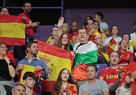 Imágenes del partido entre España y Bulgaria clasificatorio para el Mundial 2026 disputado este martes en el Nuevo José Zorrilla de Valladolid