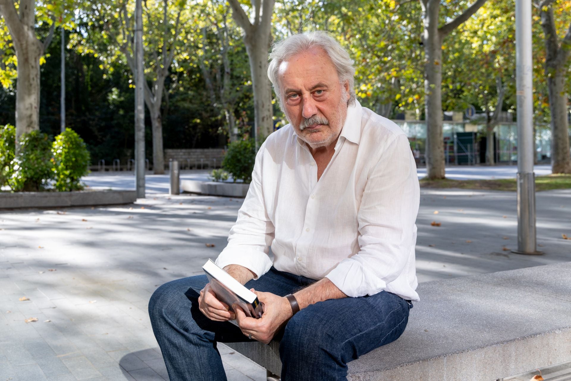 Julio Llamazares, en Valladolid.