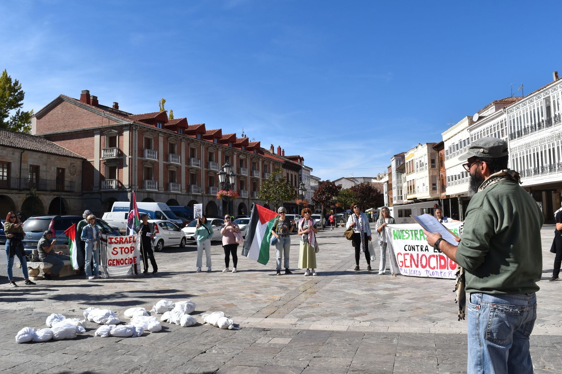 Aguilar se solidariza con Palestina