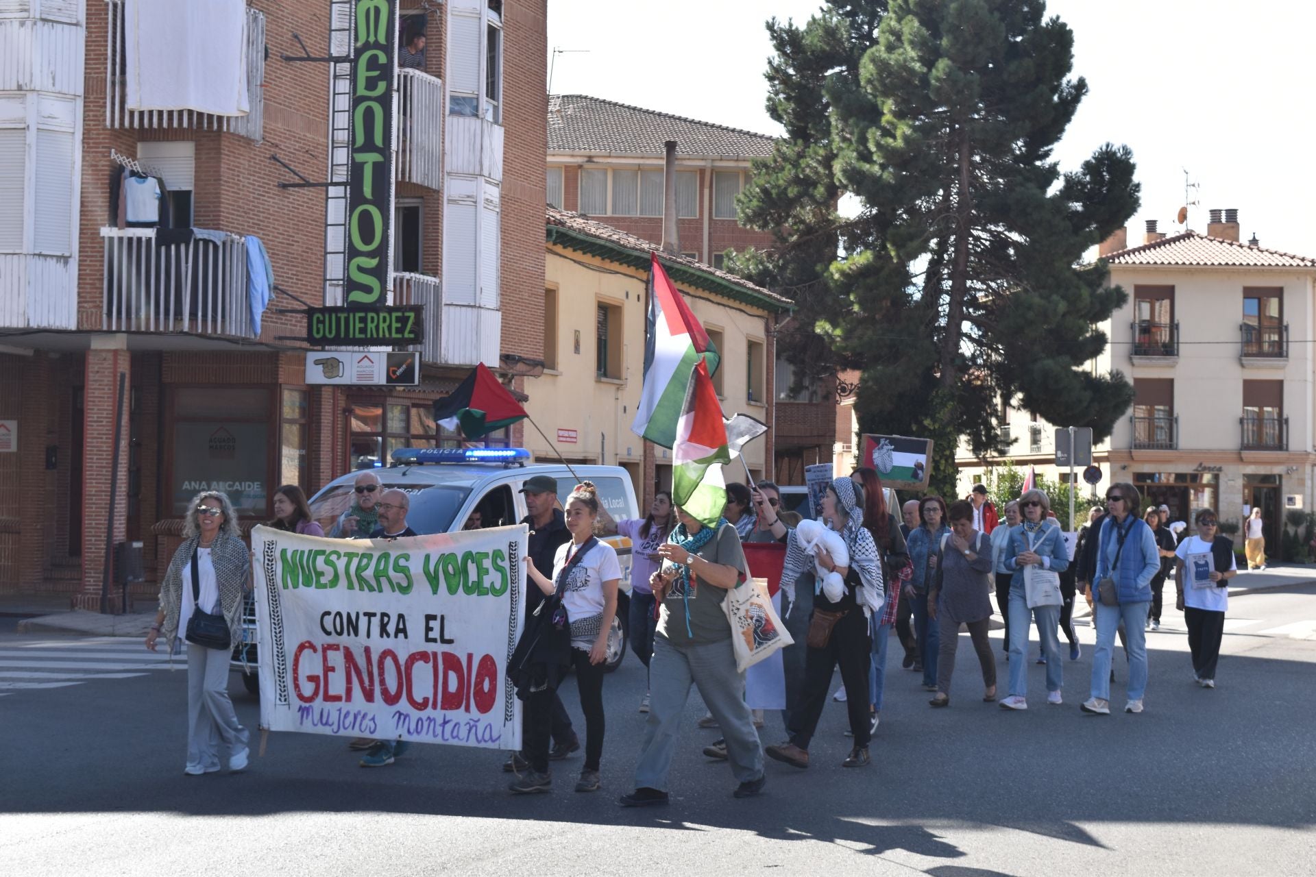 Aguilar se solidariza con Palestina