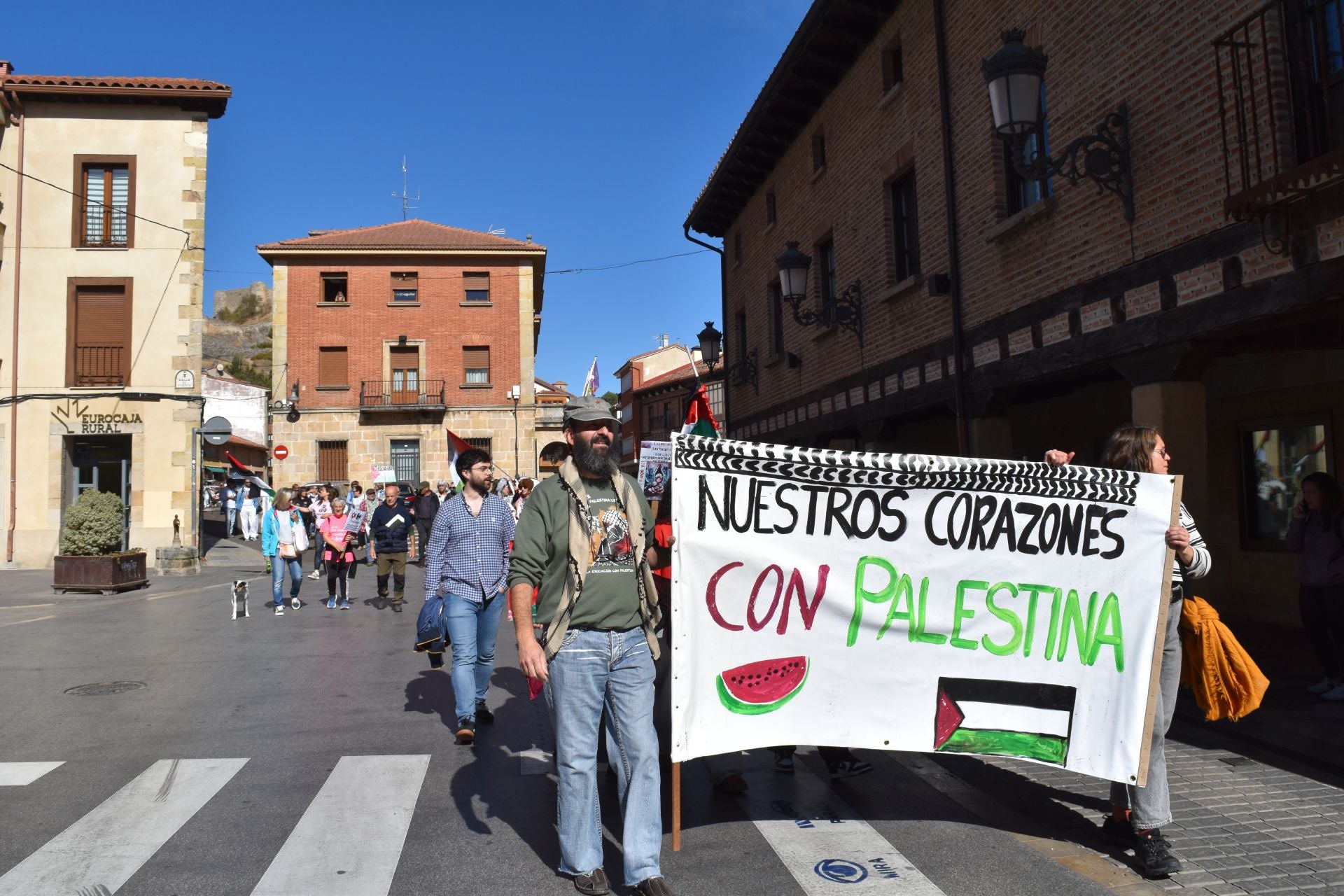 Aguilar se solidariza con Palestina