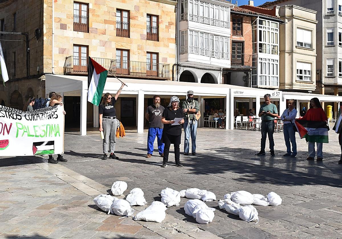 Aguilar se solidariza con Palestina