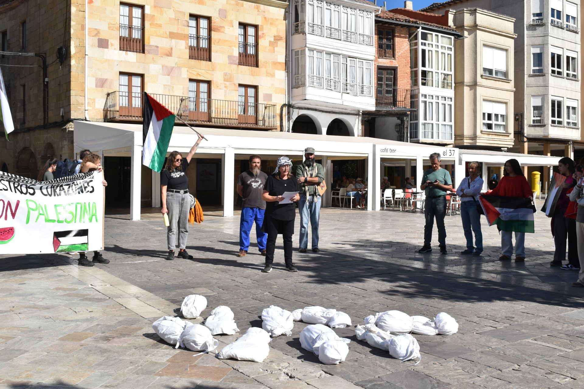 Aguilar se solidariza con Palestina