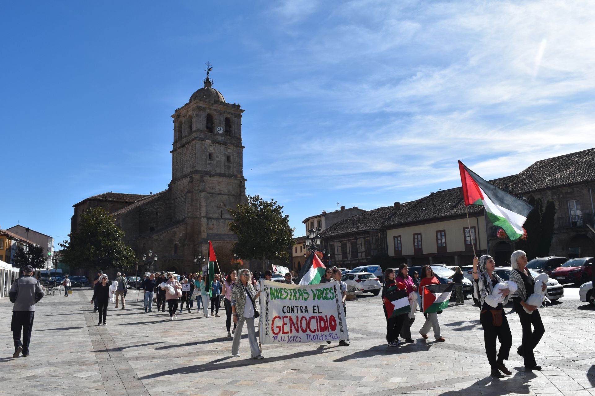 Aguilar se solidariza con Palestina