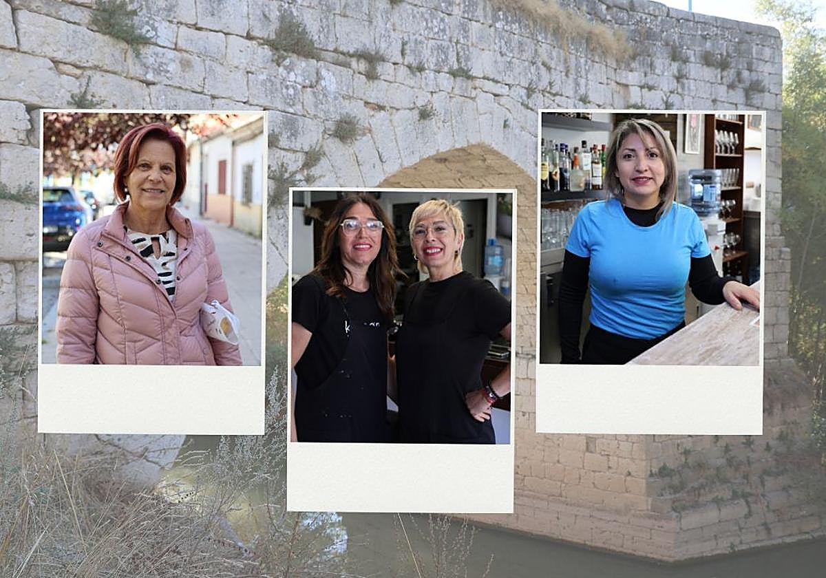 Comerciantes y vecinos de Puente Duero