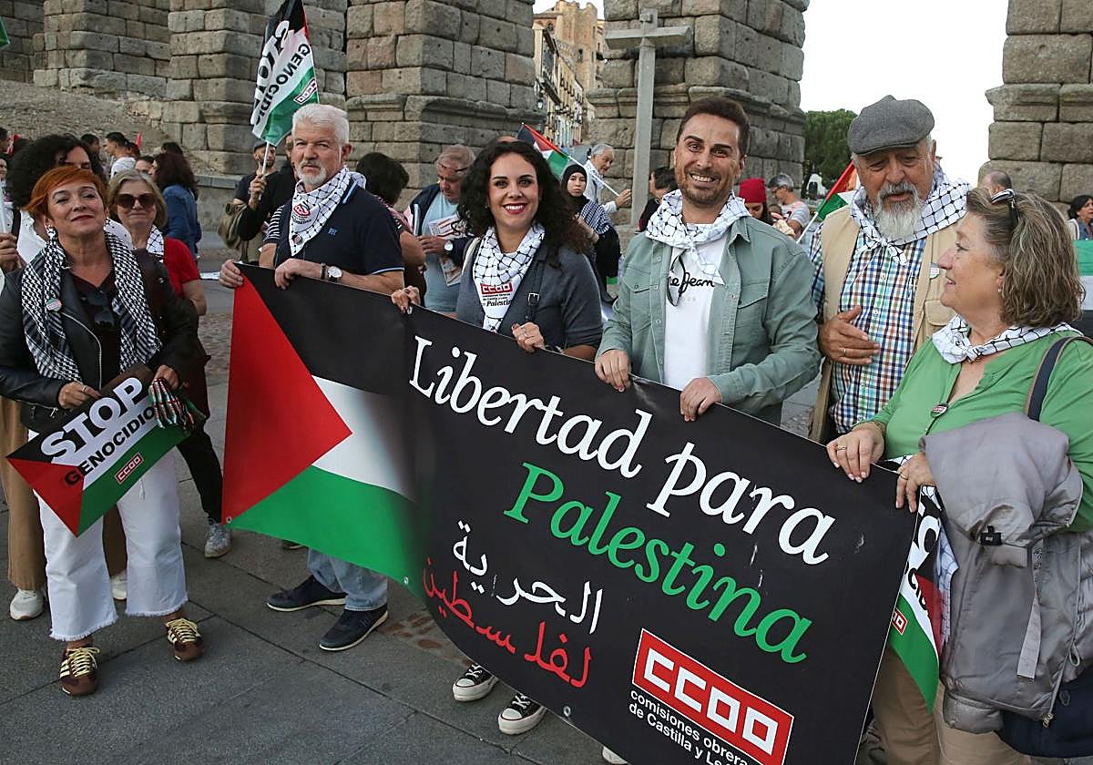 Las protestas por Palestina, en imágenes