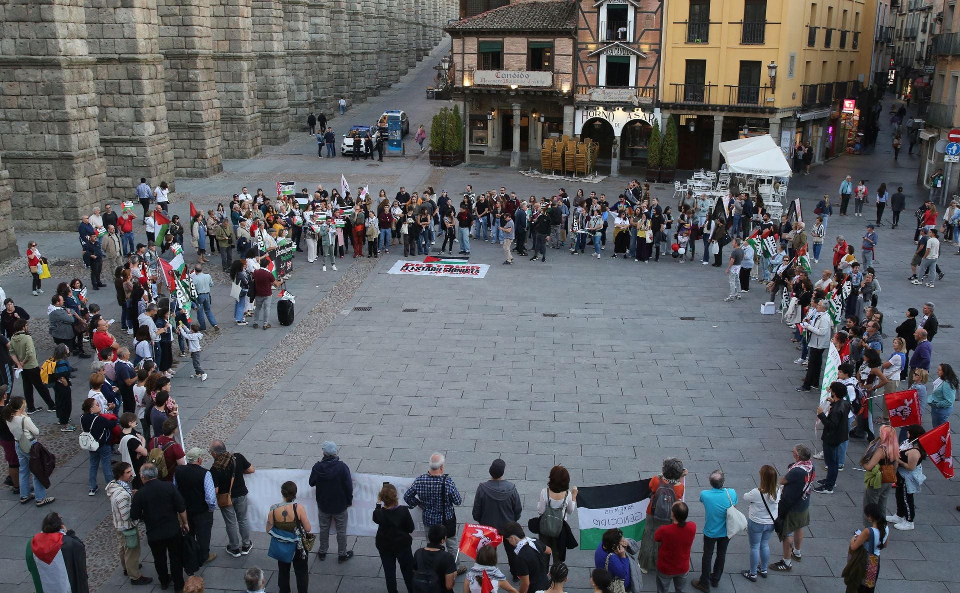 Las protestas por Palestina, en imágenes