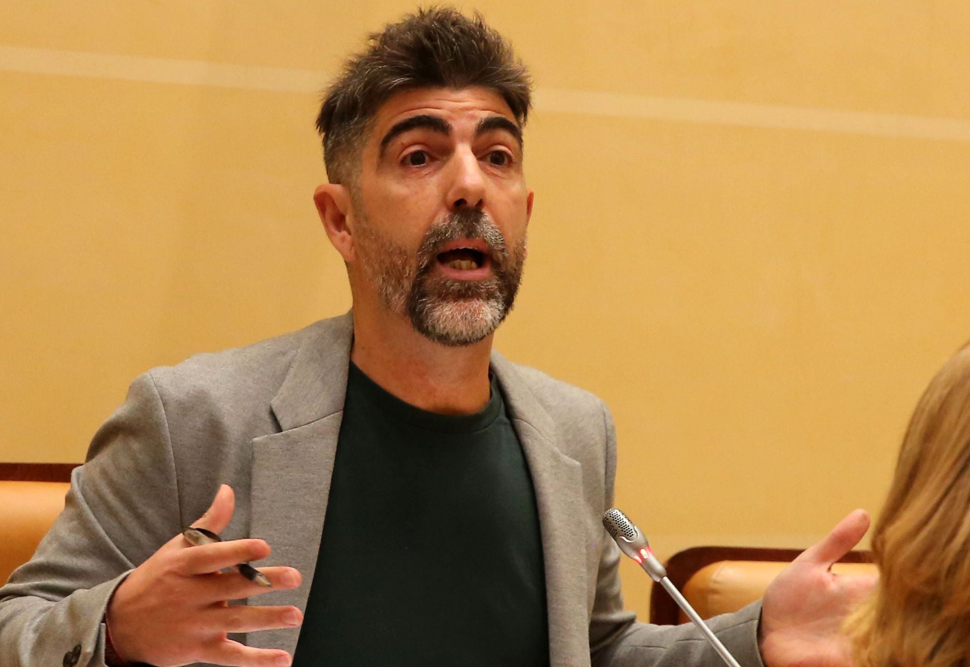 Fotografías de la mañana municipal en el Ayuntamiento de Segovia