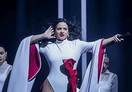 Rosalía, en un concierto.