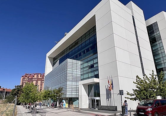 Oficina de la Seguridad Social en la calle Boston de Valladolid, en una imagen de archivo.