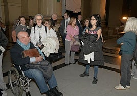 Los padres y familiares de Teresa Rodríguez, durante una de las sesiones del juicio.