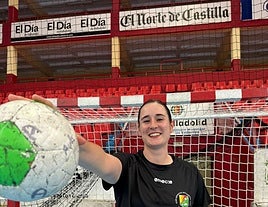 Laura Muñiz posa en Huerta del Rey.