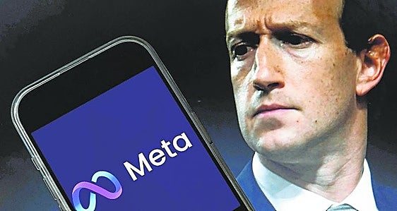 Mark Zuckerberg, dueño de META (Facebook, Instagram, Whatsapp...).