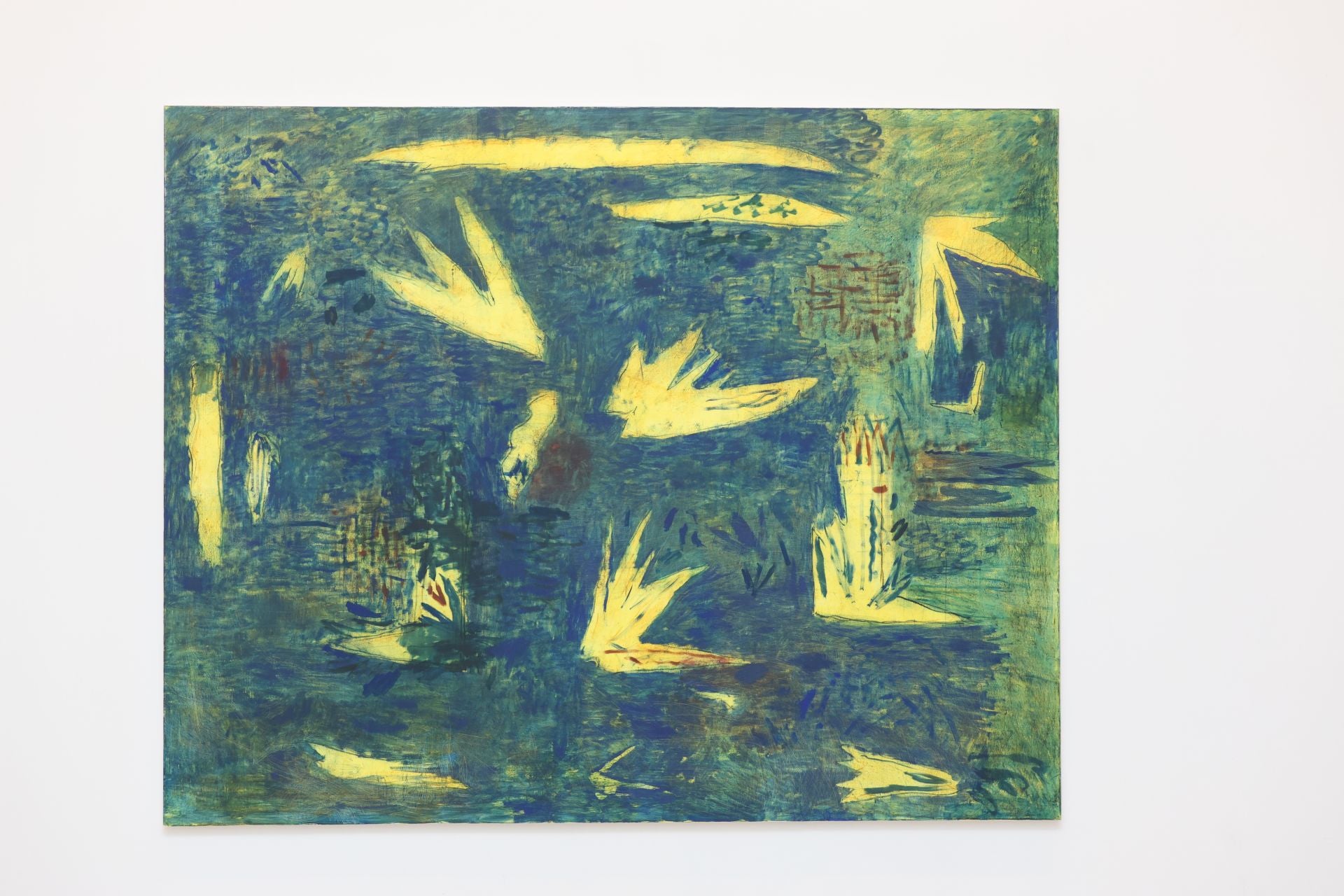 Imagen secundaria 1 - Políptico de Mensua, su comsirario Álvaro de los Ángeles abajo. Cuadro de Miguel Marina.