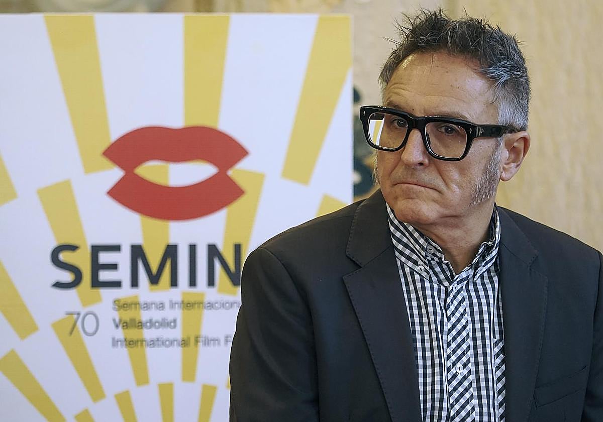 El director de la Seminci, José Luis Cienfuegos, durante la presentación en el Ayuntamiento de Valladolid.