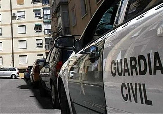 Vehículo de Guardia Civil.