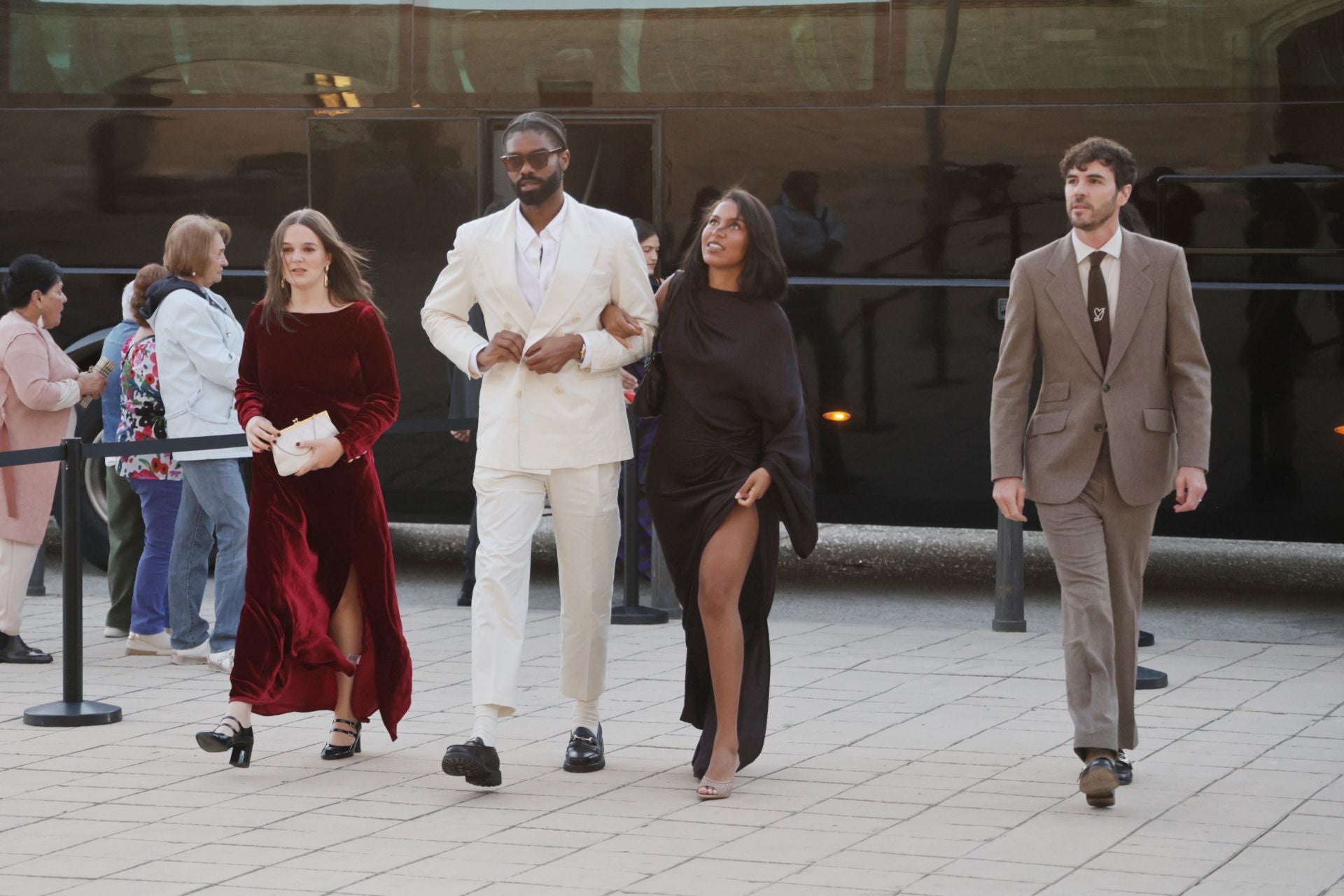 Las imágenes de los invitados de la preboda de Stella Banderas