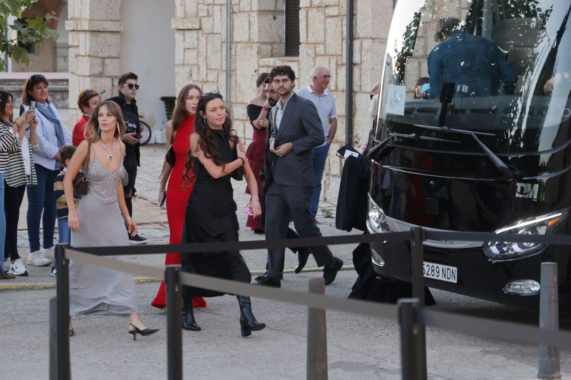 Las imágenes de los invitados de la preboda de Stella Banderas