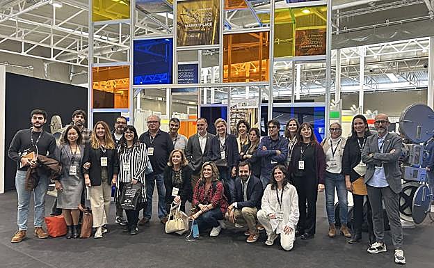 Participación de la Film Office Commission en la feria de Valladolid.