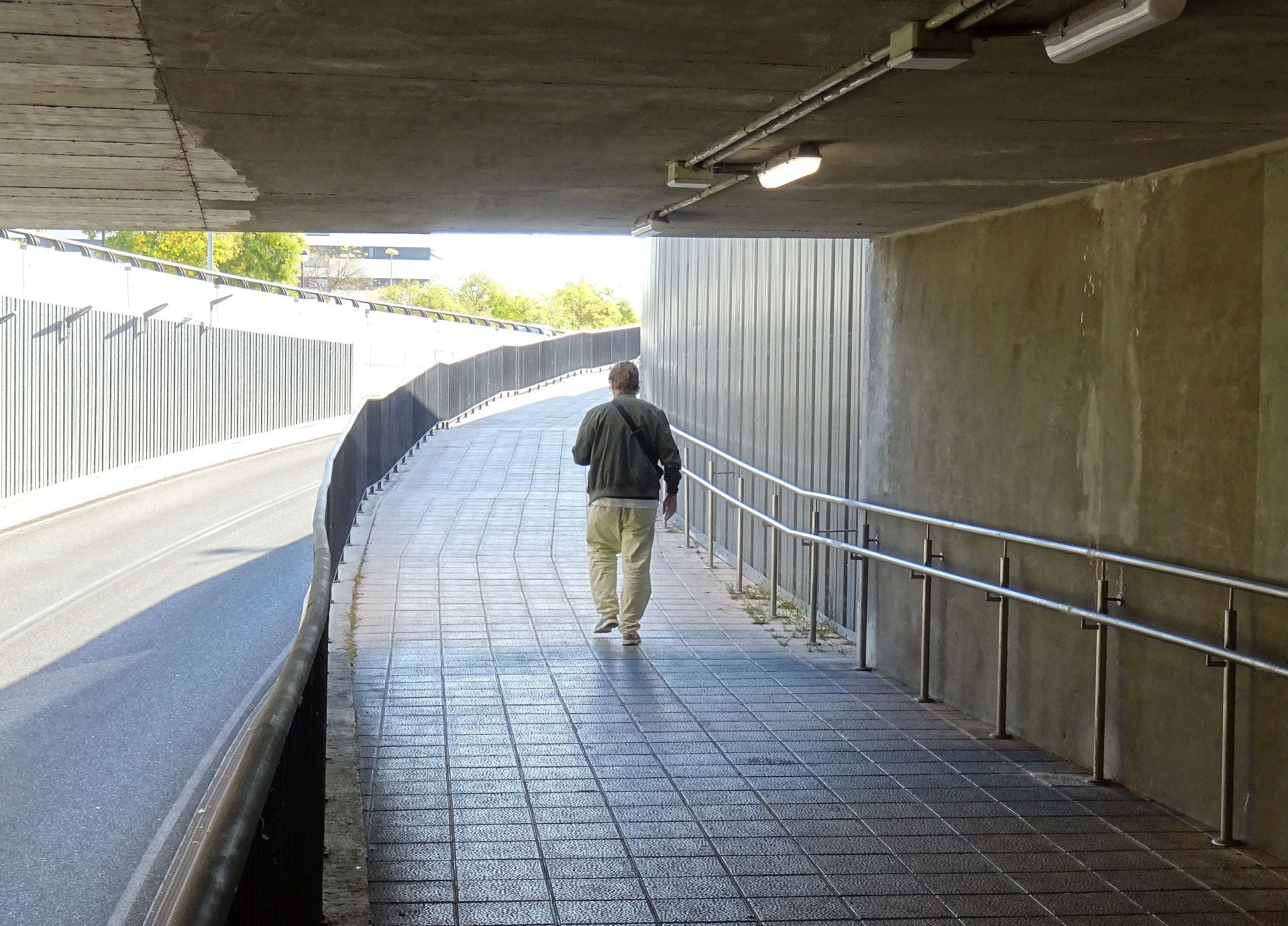 Las imágenes de las obras del túnel del apeadero