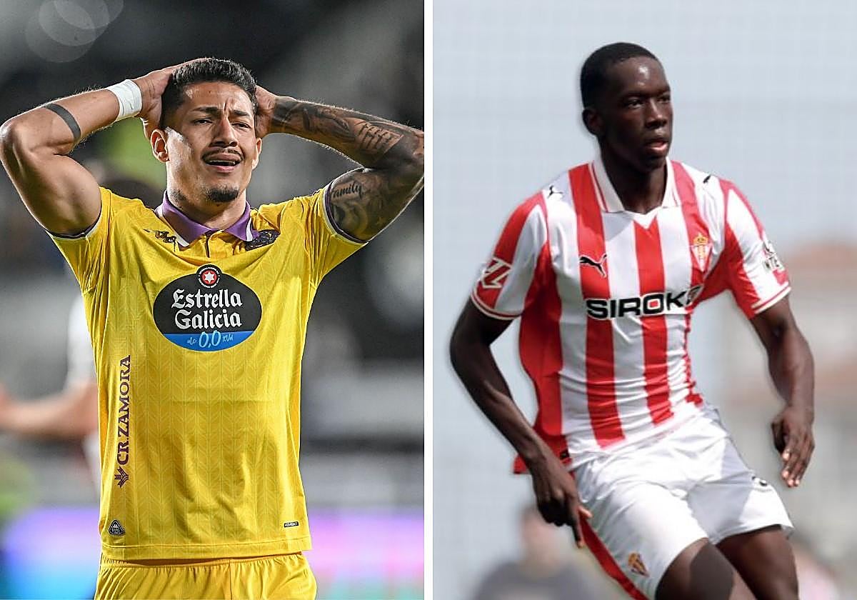 Marcos André (Real Valladolid) y Amadou (Sporting) parten este año desde el banquillo.