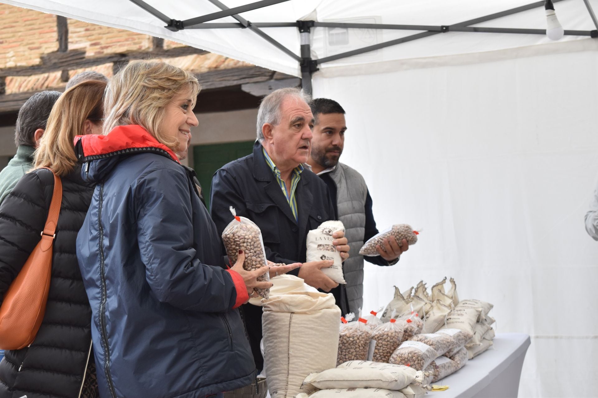 Saldaña presume de legumbres