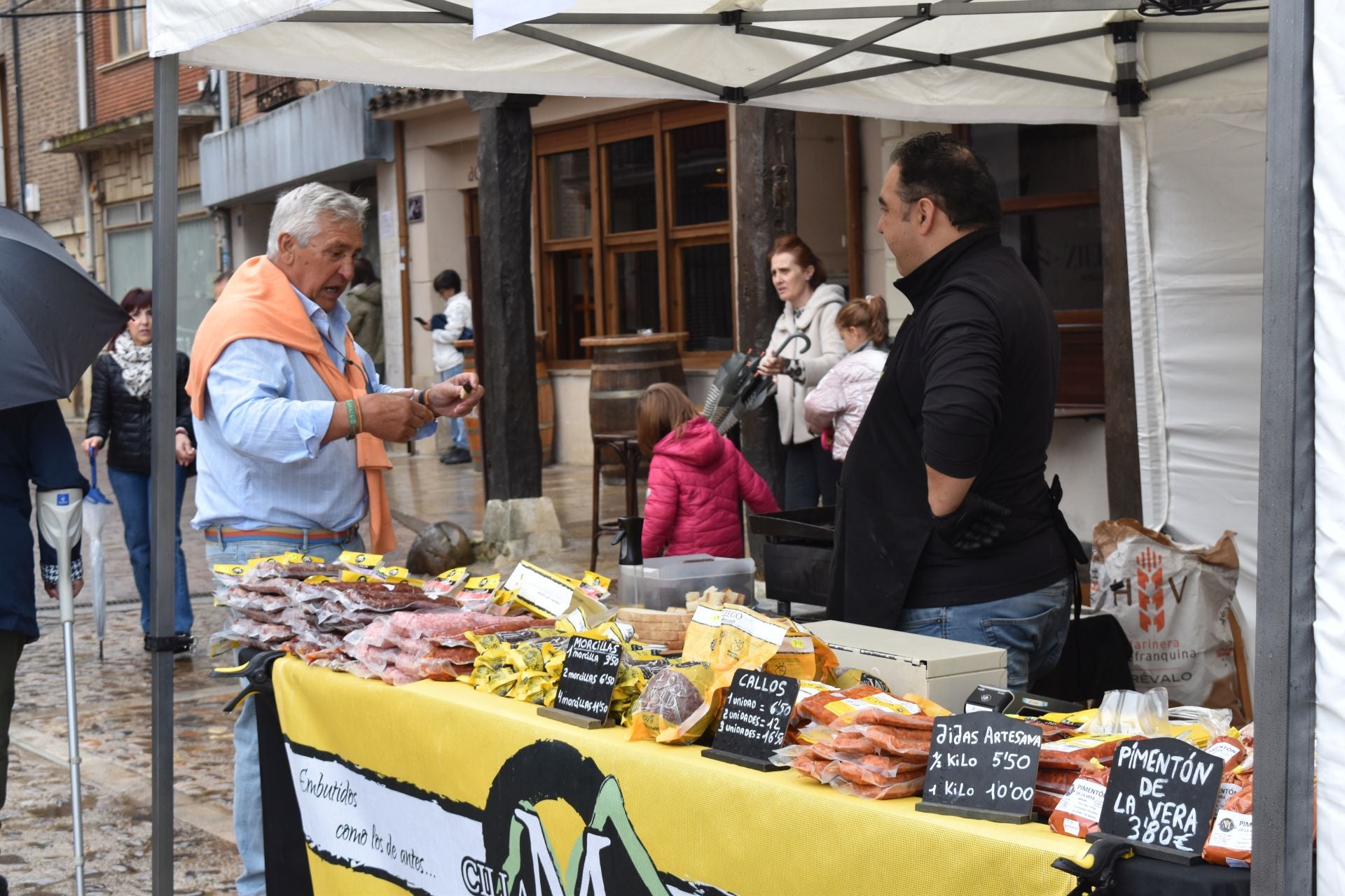 Saldaña presume de legumbres