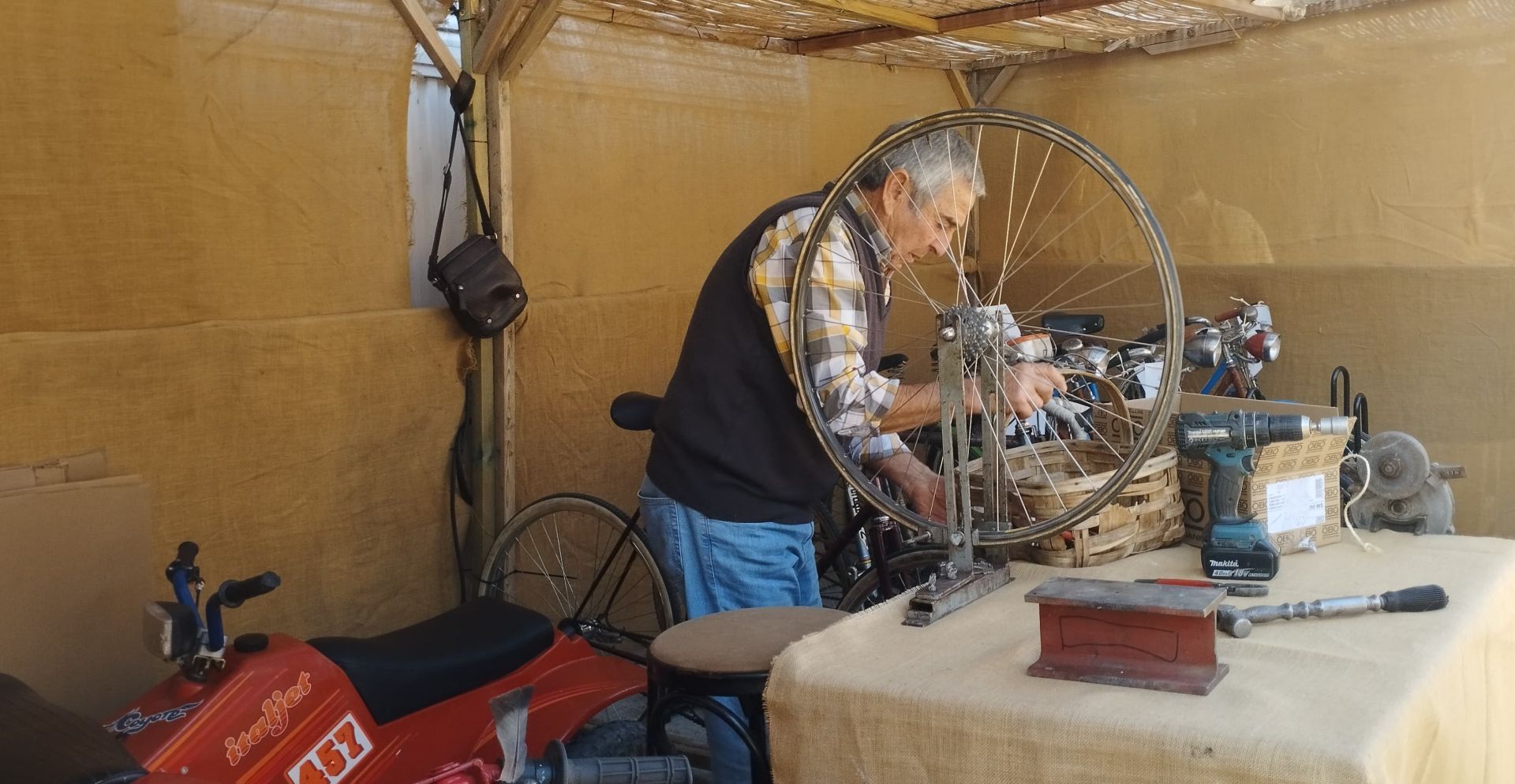 Las imágenes de la XIX Feria de Oficios Aldeanueva