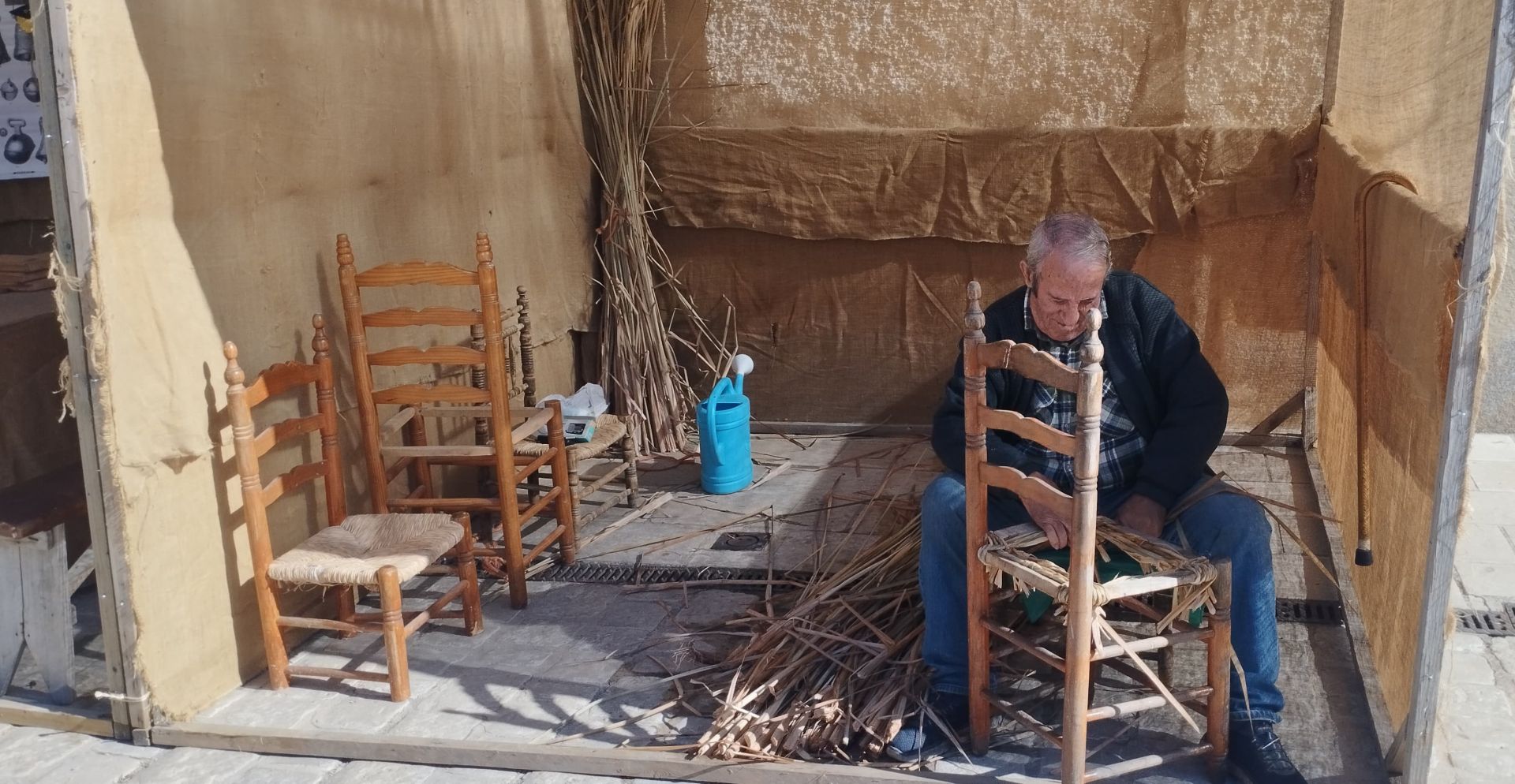 Las imágenes de la XIX Feria de Oficios Aldeanueva