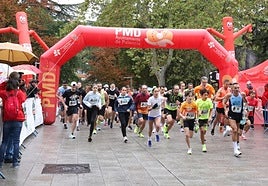Salida de la Carrera contra el Alcohol.