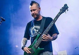 Sam Rivers, bajista de Limp Bizkit.