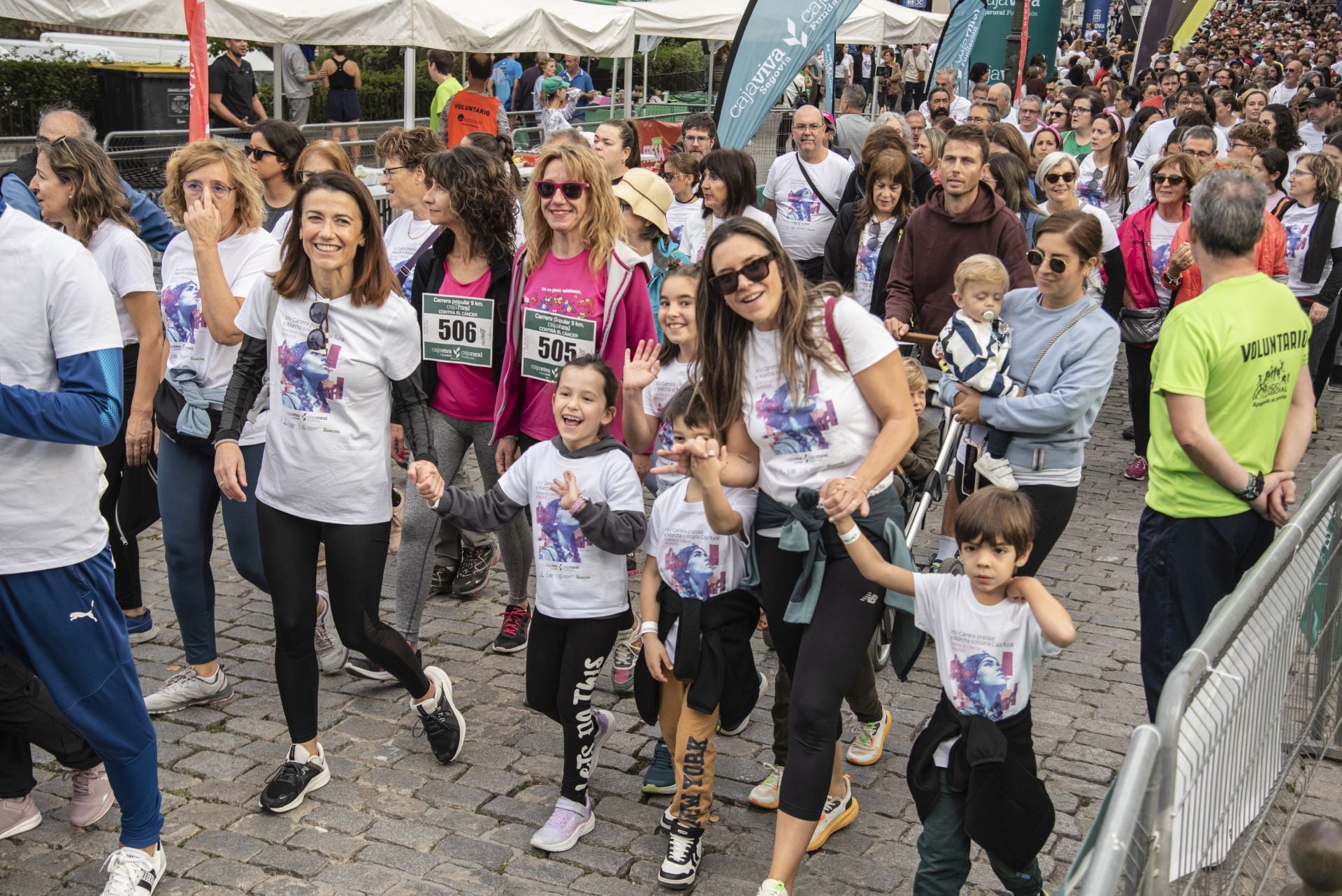 Búscate en la multitudinaria Marcha Solidaria contra Cáncer