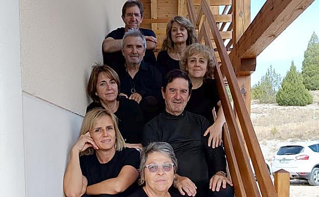 Integrantes de la compañía Por Eso Teatro.