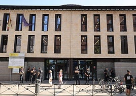 Los juzgados de la calle Angustias, en una imagen de archivo.