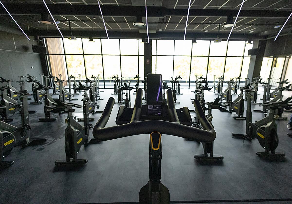 El nuevo gimnasio Viding, en imágenes