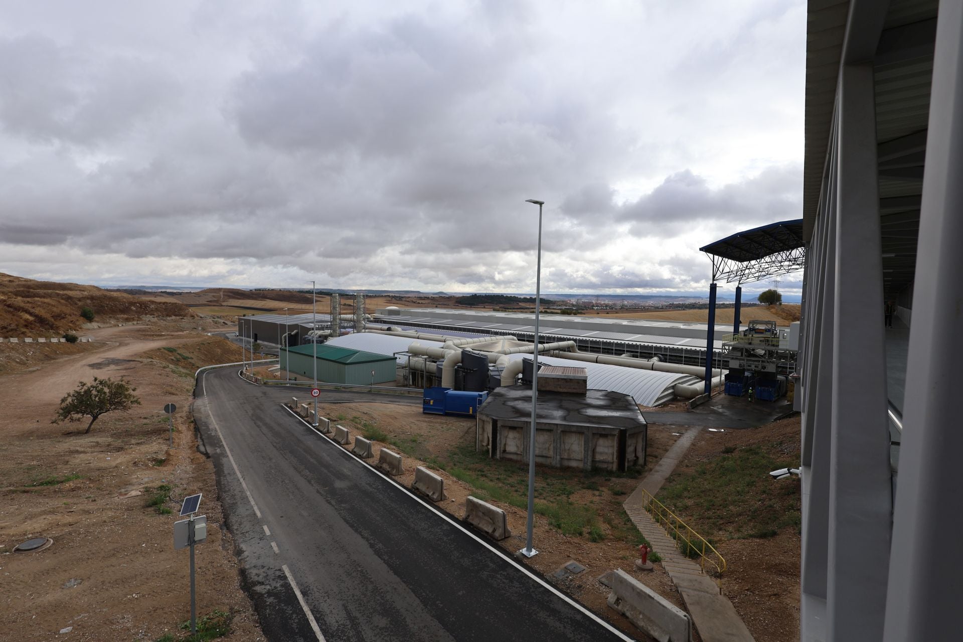 Las imágenes de la ampliación del Centro de Tratamiento de Residuos