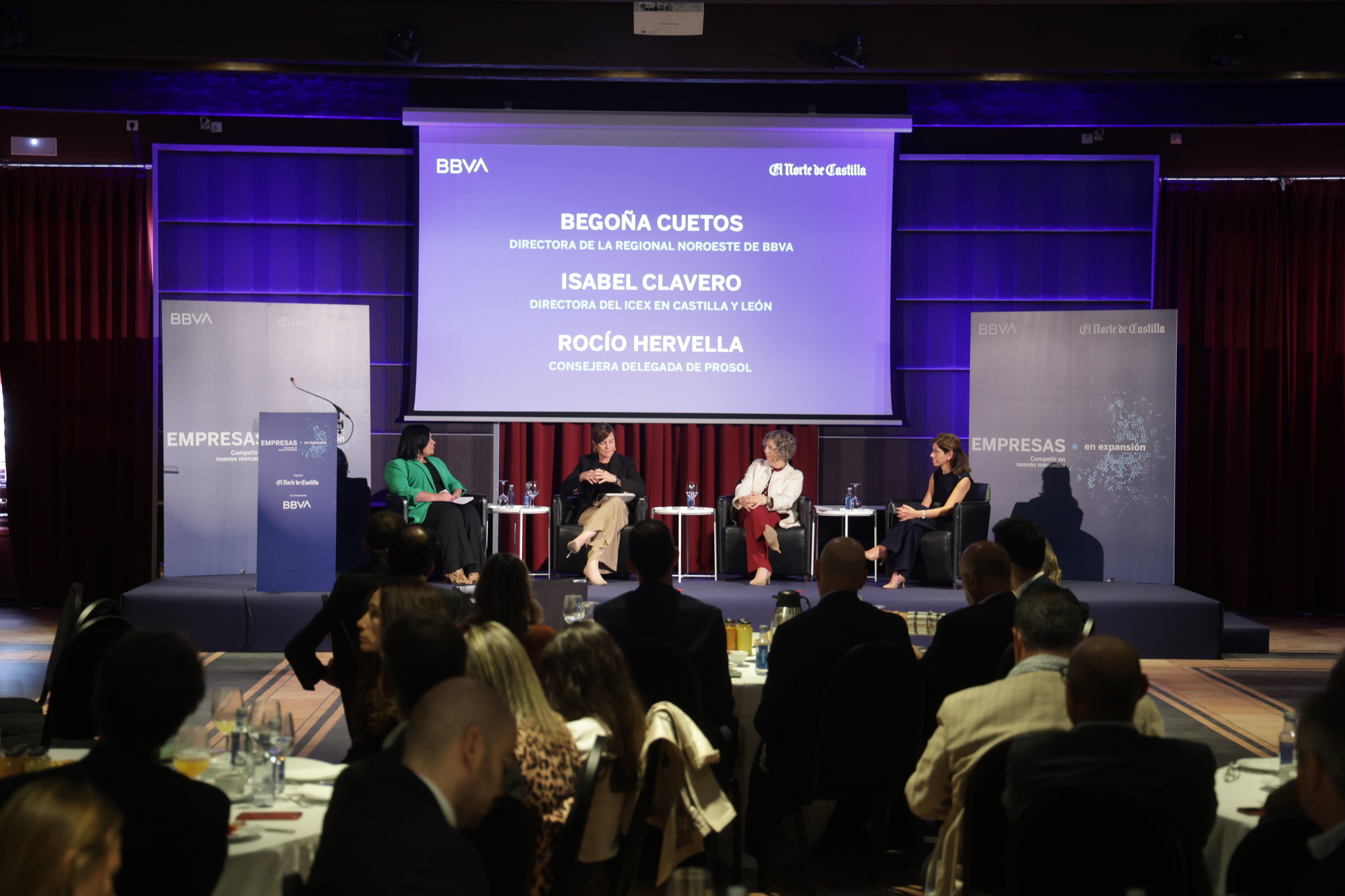 Asistentes al foro &#039;Empresas en expansión. Competir en nuevos mercados’