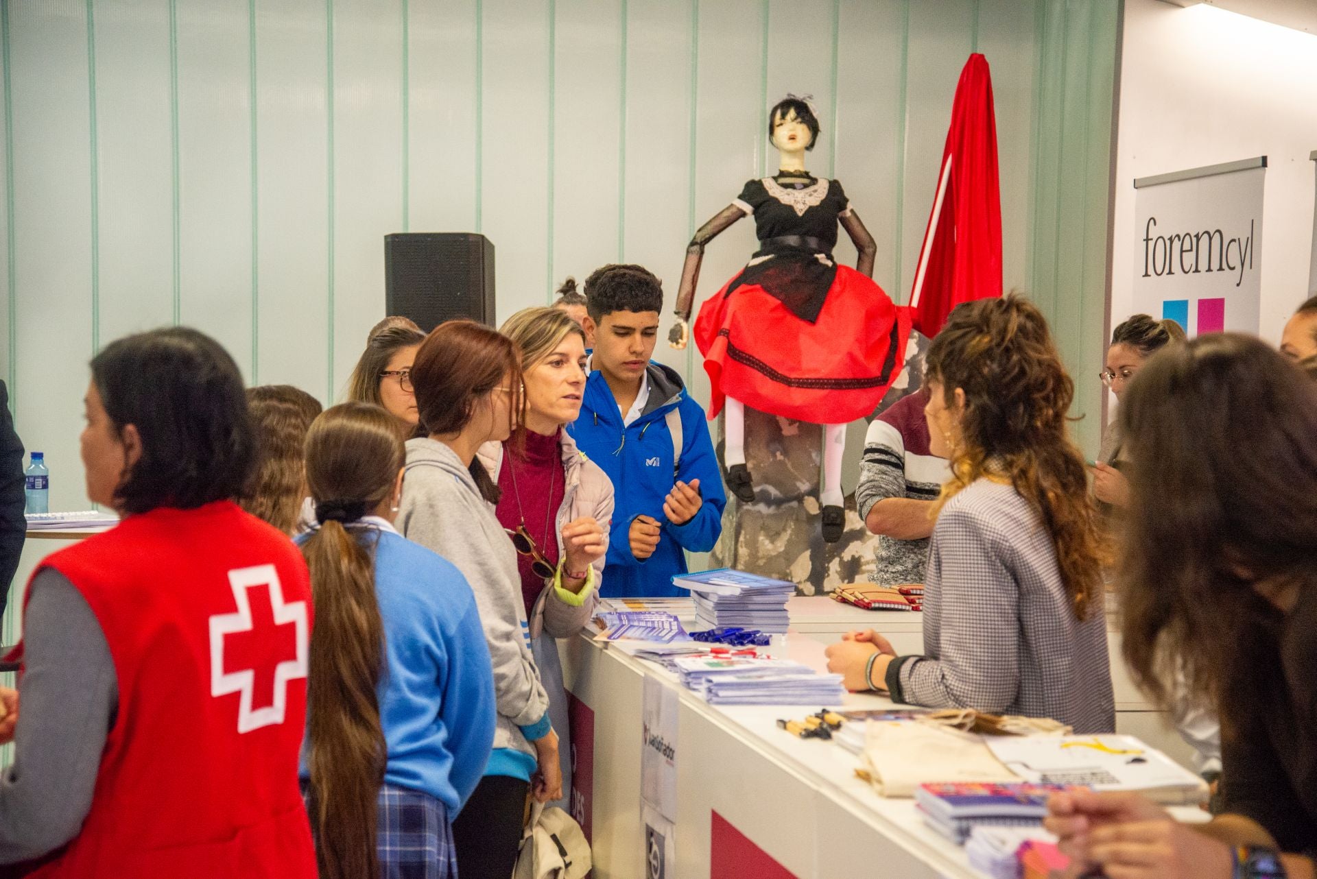 Así ha transcurrido la Feria de Empleo de Palencia