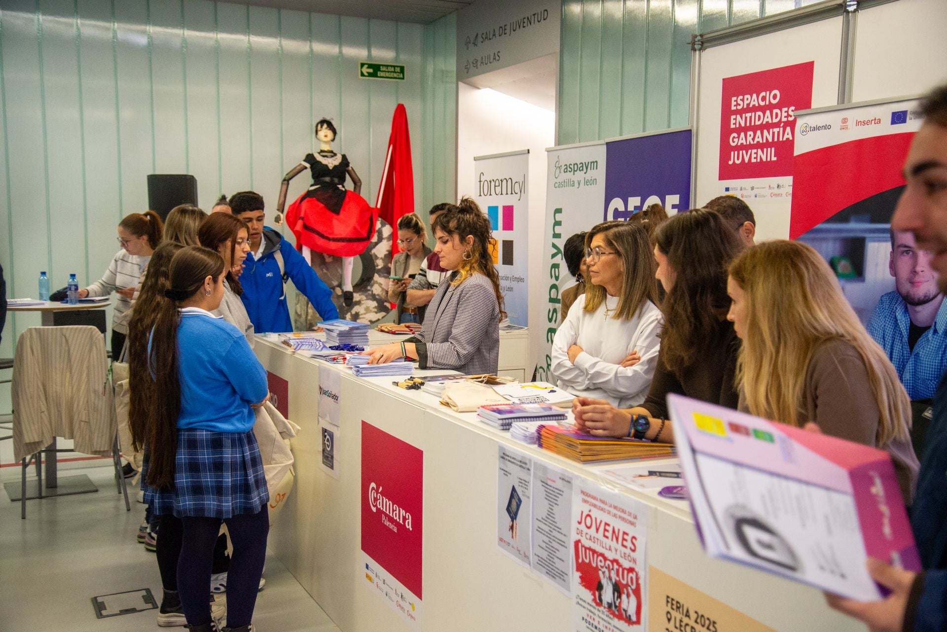 Así ha transcurrido la Feria de Empleo de Palencia