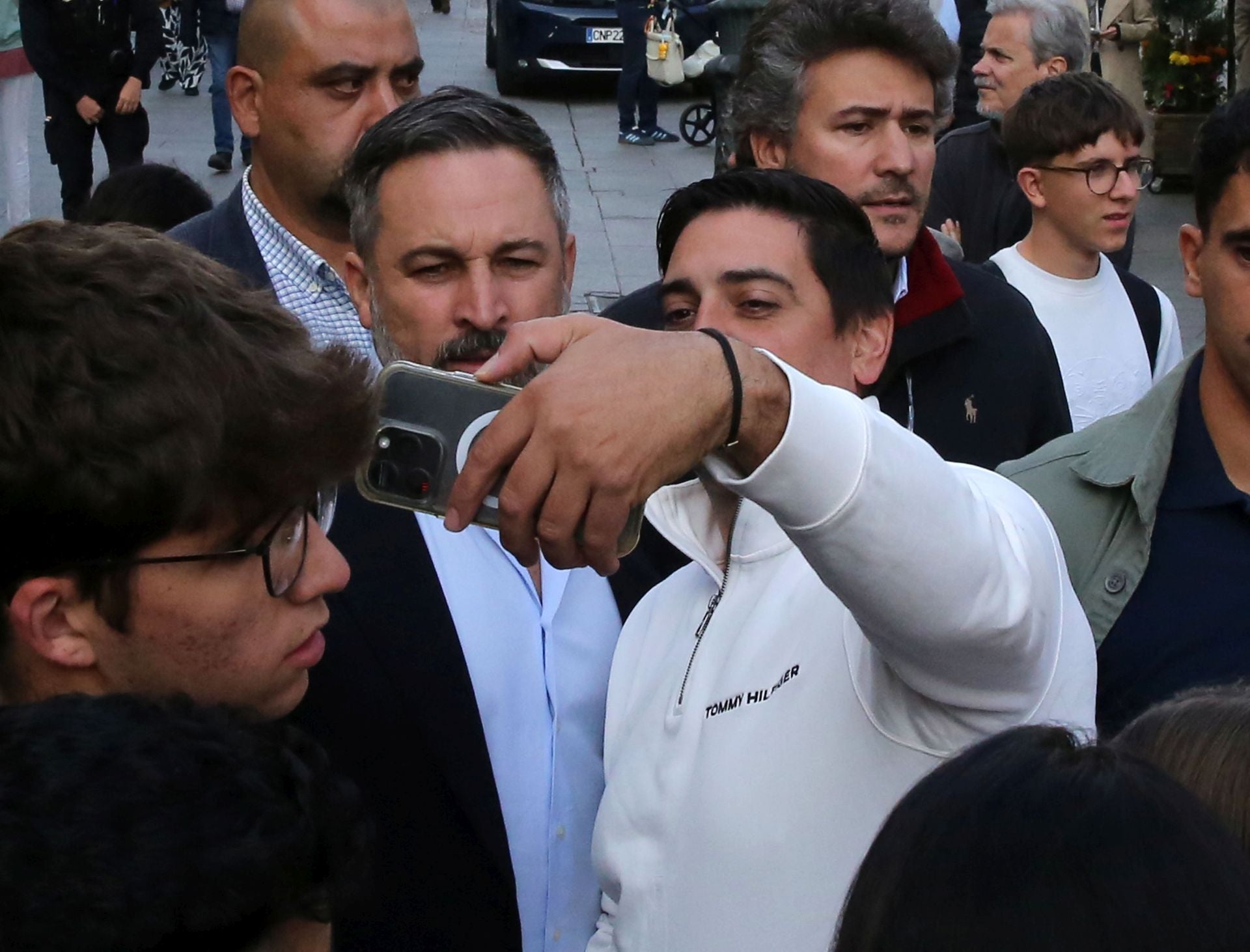 La visita de Abascal a Segovia, en imágenes