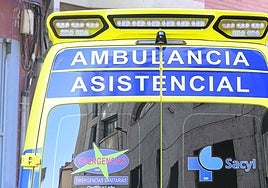 Un ambulancia, en una imagen de archivo.