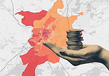 La diferencia de renta entre los barrios de Valladolid llega a los 45.625 euros al año