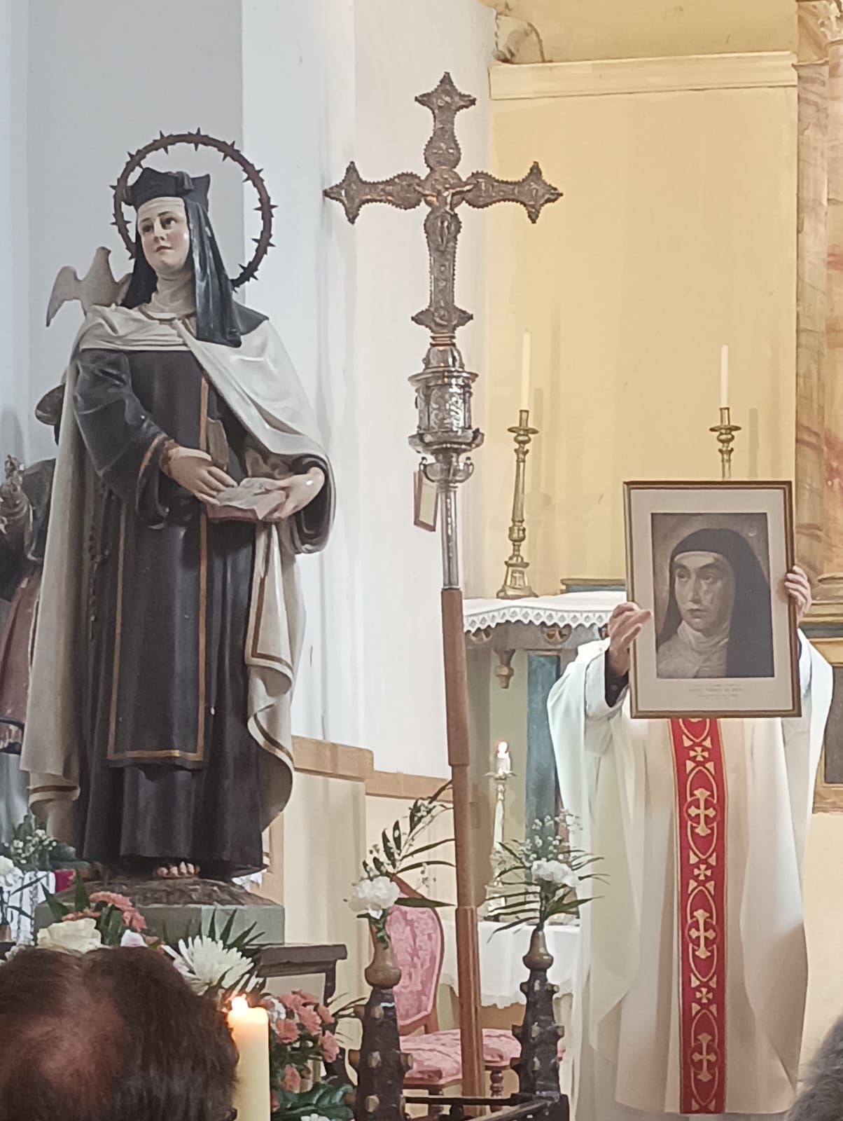 Lobera conmemora el centenario de la devoción a Santa Teresa de Jesús
