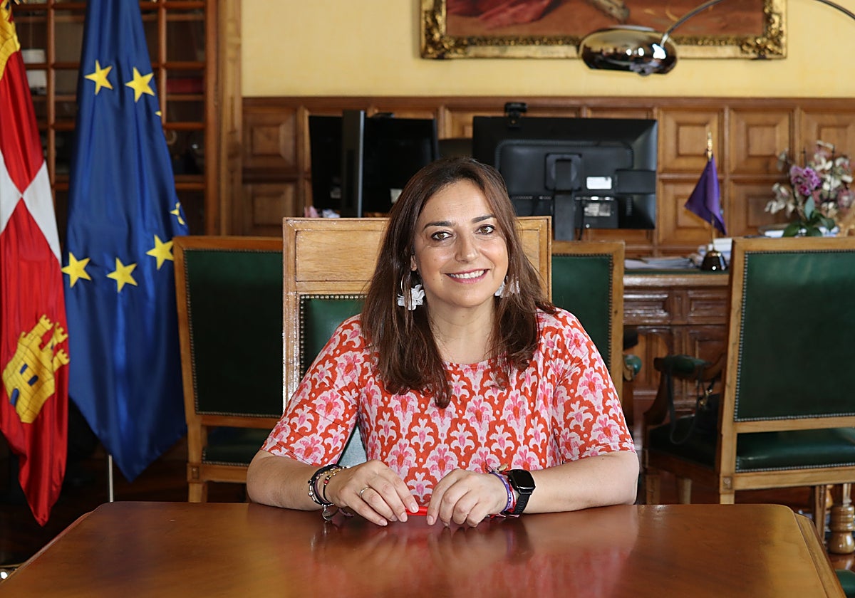 Miriam Andrés, alcaldesa de Palencia